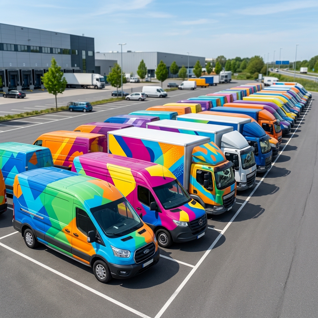 Mobile LED Van Campaign Fleet